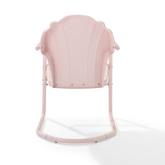 Crosley Tulip 24.50 Inch 2pc Outdoor Metal Armchair Set - CO1029 - The Home Selection