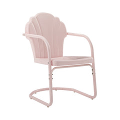 Crosley Tulip 24.50 Inch 2pc Outdoor Metal Armchair Set - CO1029 - The Home Selection