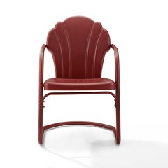 Crosley Tulip 24.50 Inch 2pc Outdoor Metal Armchair Set - CO1029 - The Home Selection