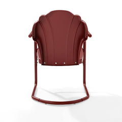 Crosley Tulip 24.50 Inch 2pc Outdoor Metal Armchair Set - CO1029 - The Home Selection