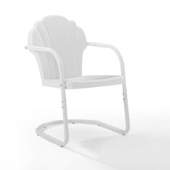 Crosley Tulip 24.50 Inch 2pc Outdoor Metal Armchair Set - CO1029 - The Home Selection