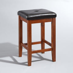 Crosley Upholstered Square Seat 2pc Counter Stool Set- CF500524 - The Home Selection
