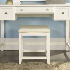Crosley Vista 17.50 Inch Vanity Stool - CF7007 - The Home Selection