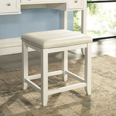 Crosley Vista 17.50 Inch Vanity Stool - CF7007 - The Home Selection