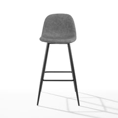 Crosley Weston 19 Inch 2pc Bar Stool Set - CF501629 - The Home Selection