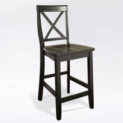 Crosley X-Back 18.25 Inch 2pc Counter Stool Set - CF500424 - The Home Selection