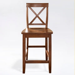 Crosley X-Back 18.25 Inch 2pc Counter Stool Set - CF500424 - The Home Selection