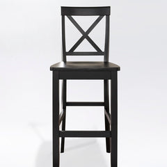Crosley X-Back 2pc Bar Stool Set - CF500430 - The Home Selection