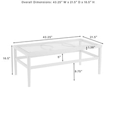Dropping Crosley Ashford 2pc Outdoor Metal Conversation Set - CO7350GY-CR - The Home Selection