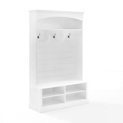 Dropping Crosley Bartlett Hall Tree - CF6037-WH - The Home Selection