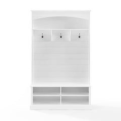 Dropping Crosley Bartlett Hall Tree - CF6037-WH - The Home Selection