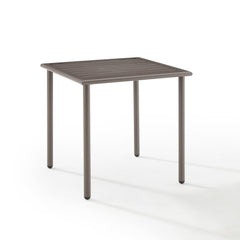 Dropping Crosley Cali Bay Outdoor Metal Side Table Light Brown - CO6235-LB - The Home Selection