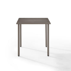 Dropping Crosley Cali Bay Outdoor Metal Side Table Light Brown - CO6235-LB - The Home Selection