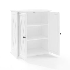 Dropping Crosley Clifton 30 Inch Stackable Pantry Distressed-White - F3112-WH - The Home Selection