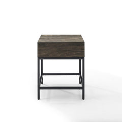 Dropping Crosley Jacobsen 18 Inch End Table Brown-Ash - CF1314-BR - The Home Selection