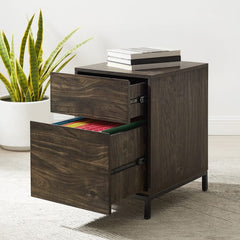Dropping Crosley Jacobsen File Cabinet Brown-Ash - CF1320-BR - The Home Selection