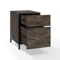 Dropping Crosley Jacobsen File Cabinet Brown-Ash - CF1320-BR - The Home Selection