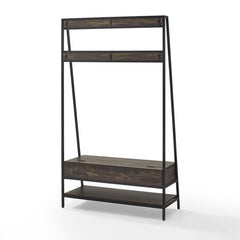 Dropping Crosley Jacobsen Hall Tree Brown-Ash - CF6036-BR - The Home Selection
