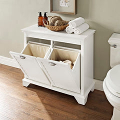 Dropping Crosley Lydia Linen Hamper - CF7003 - The Home Selection