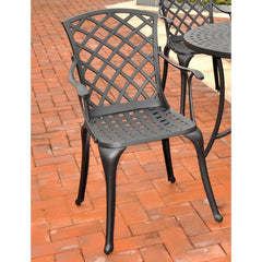 Dropping Crosley Sedona 2pc High Back Armchair Set Black - CO6102-BK - The Home Selection