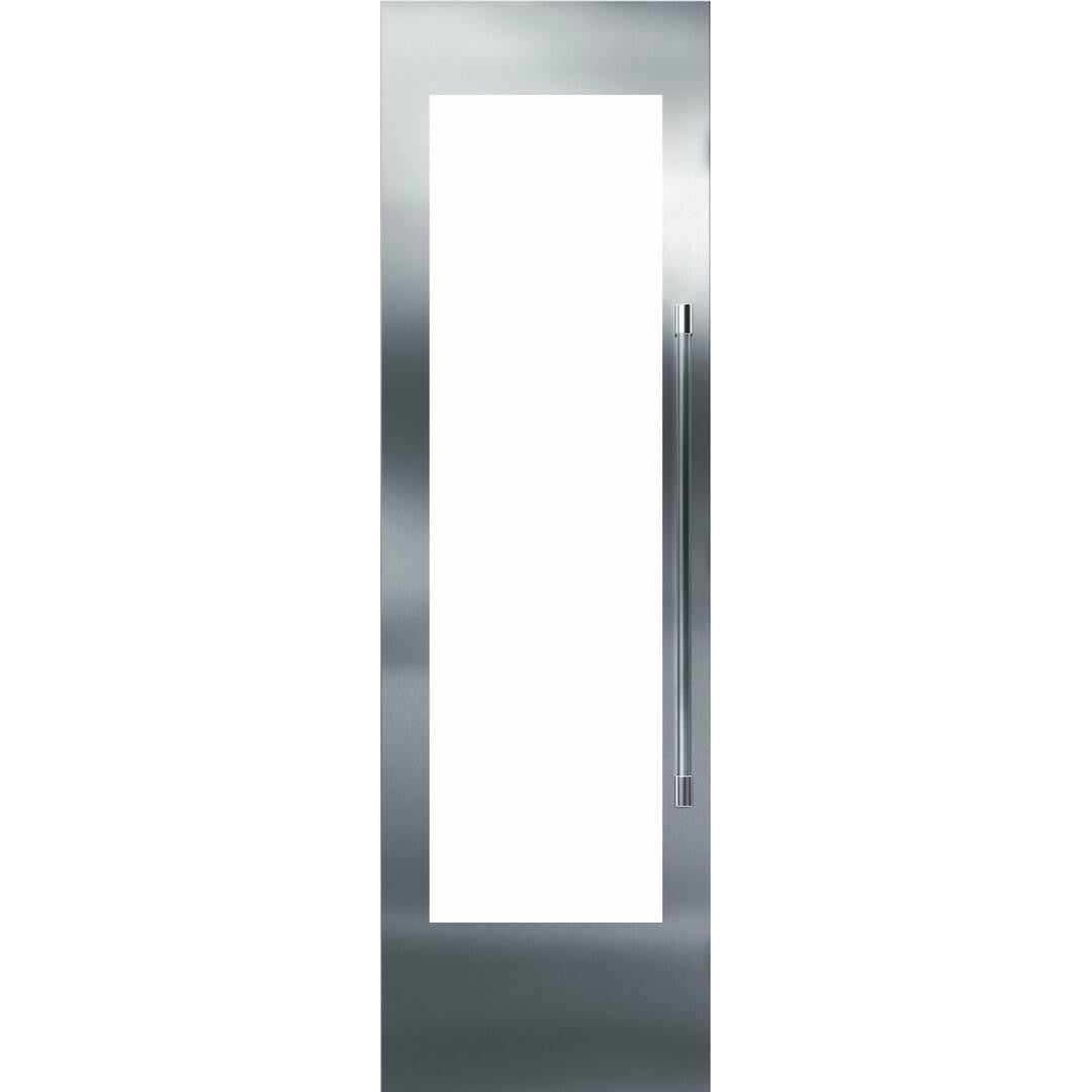 Perlick 24" Stainless Steel Glass Door Panel, 6" Toe Kick Handle - CR-SG-24PD6