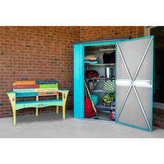 Arrow Spacemaker Patio Steel Storage Shed, 4 ft. x 3 ft. - CY43T21