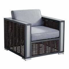 Deko Living Avola Outdoor Patio Set & Firepit - COP30902 - The Home Selection