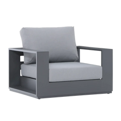 Deko Living Ficarazzi Outdoor Sofa Chair Set & Coffee Table - COP30002 - The Home Selection