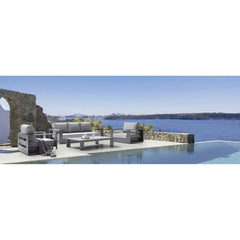 Deko Living Ficarazzi Outdoor Sofa Chair Set & Coffee Table - COP30002 - The Home Selection