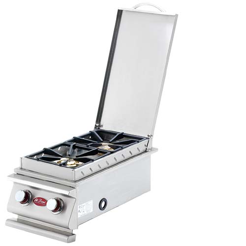 CalFlame DELUXE DOUBLE SIDE BURNER - BBQ19899P