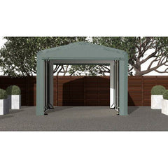 ShelterLogic ShelterTube Wind and Snow-Load Rated Garage, 12x18x10 - SQAACC0103C01201810