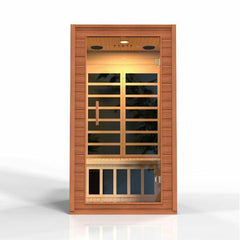 Dynamic Avila 1-2 Person Ultra Low EMF FAR Infrared Sauna - DYN-6103-01 Elite - The Home Selection
