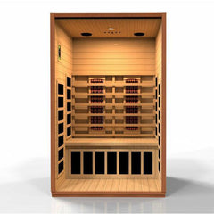 Dynamic Cardoba 2 Person Full Spectrum Infrared Sauna - Canadian Hemlock - DYN-6203-02 FS - The Home Selection
