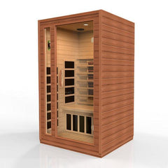 Dynamic Cardoba 2 Person Full Spectrum Infrared Sauna - Canadian Hemlock - DYN-6203-02 FS - The Home Selection