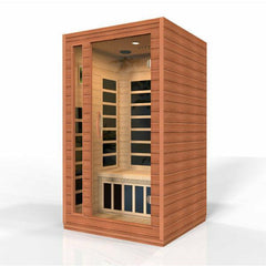 Dynamic Cardoba 2 Person Ultra Low EMF FAR Infrared Sauna - DYN-6203-01 Elite - The Home Selection