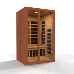 Dynamic Santiago 2 Person Ultra Low EMF FAR Infrared Sauna - DYN-6209-02 Elite - The Home Selection