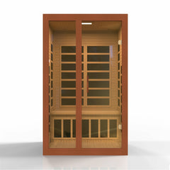 Dynamic Santiago 2 Person Ultra Low EMF FAR Infrared Sauna - DYN-6209-02 Elite - The Home Selection