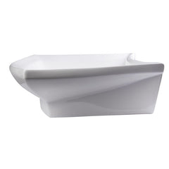 EAGO 28" White Rectangular Porcelain Bathroom Sink with Overflow - BA142 - The Home Selection