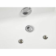 EAGO 6 ft Clear Rectangular Acrylic Whirlpool Bathtub for Two - AM196ETL - The Home Selection