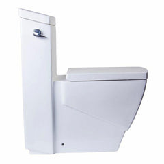 EAGO Modern One Piece High Efficiency Low Flush Eco Friendly Toilet - TB336 - The Home Selection