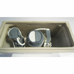 EAGO One Piece Dual Flush High Efficiency Low Flush White Toilet - TB351 - The Home Selection