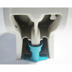 EAGO One Piece Dual Flush High Efficiency Low Flush White Toilet - TB351 - The Home Selection