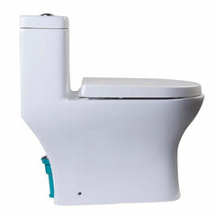 EAGO One Piece Dual High Efficiency Low Flush Eco-Friendly Toilet - TB353 - The Home Selection