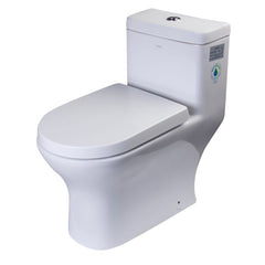 EAGO One Piece Dual High Efficiency Low Flush Eco-Friendly Toilet - TB353 - The Home Selection