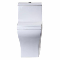 EAGO White Dual Flush High Efficiency Low Flush Eco-Friendly Toilet - TB356 - The Home Selection