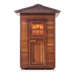 Enlighten MoonLight 2 Peak Outdoor Dry Traditional Sauna - T-16376 - The Home Selection