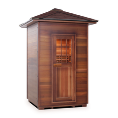Enlighten MoonLight 2 Peak Outdoor Dry Traditional Sauna - T-16376 - The Home Selection