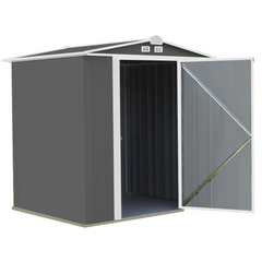 Arrow EZEE Shed® Steel Storage Shed, 6 ft. x 5 ft. - EZ6565LV