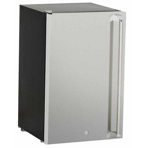 KOKOMO Pro Built-In Outdoor Kitchen Refrigerator with Temp Control Soda Rack Pro Sleeve - KO-FRIDGE+PROSLEEVE