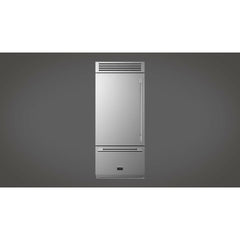 Fulgor Milano 36" Built-In Bottom Mount Refrigerator with 18.5 Cu. Ft. Capacity, Stainless Steel - F7PBM36S1